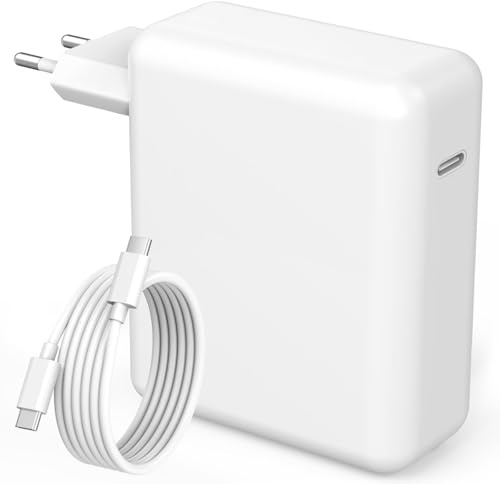 Chargeur MacBook Pro, 67W Chargeur USB C pour MacBook Air 2020/2019/2018, MacBook Pro 13/14/ 15/16 Pouces, pour Lenovo ThinkPad, HP, Acer ect Adaptateur d'alimentation USB-C, avec 2 Mètres Câble