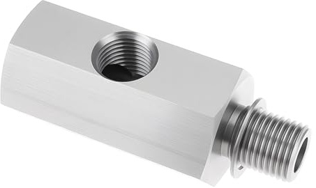 SG Store Adattatore Per Sensore Di Pressione Dell'olio M10x1mm Maschio X 1/8NPT Per La Misurazione Della Pressione Dell'olio