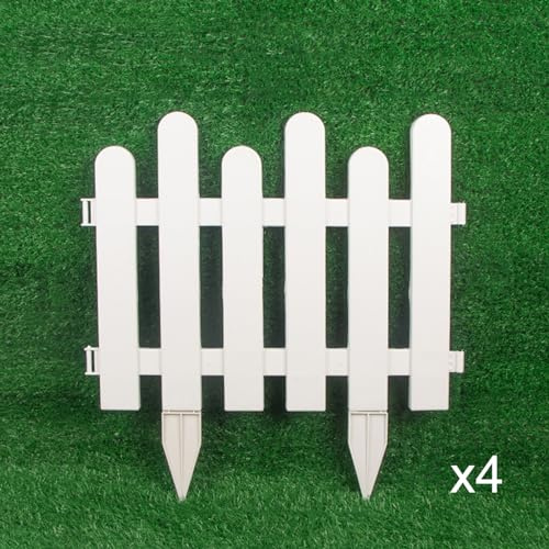 Bordure de paysage de clôture de jardin, bordure en PVC durable pour cour, pelouse, terrasse, décoration extérieure, installation facile