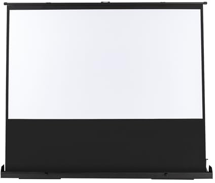 Pantalla de Proyección Portátil de 80 Pulgadas, Pantalla de Proyector 16:9