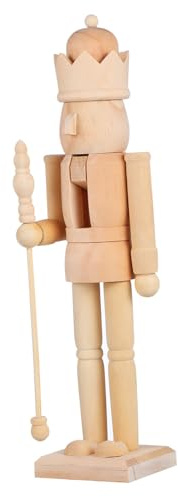 Alipis Casse Noisette à Peindre Décoration Soldat Noix DIY Figurine Résistante Ornement Intérieur Créatif pour Maison et Café
