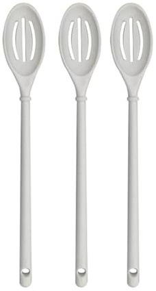Paquete de 3 utensilios para mezclar ensalada de frutas, cucharas de ensalada de frutas, utensilios para cocinar y cenar estilo de vida