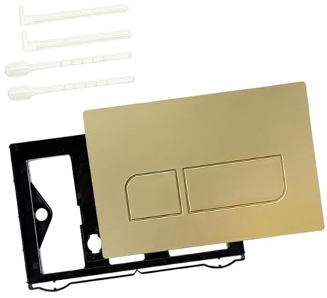 Placa actuadora de doble descarga para tanques ocultos UP300 UP320, instalación rápida, placa de actuador de doble descarga F