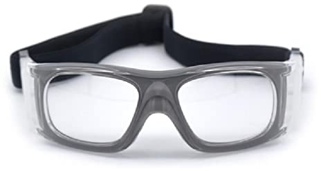 Swetopq Outdoor-Sportbrille, Brille, Sicherheitsbrille für Fußball, Basketball, Augenschutz, stoßfest, für Erwachsene