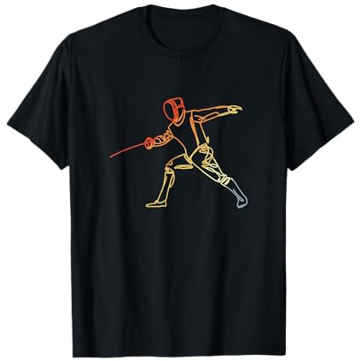 Fechten Vintage Fechttrainer Fechtkunst T-Shirt