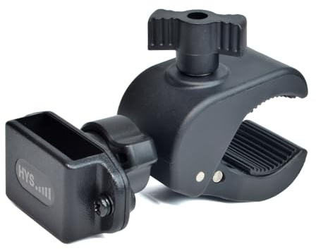 HYS Walkie Talkies Bike Car Holder丨Verstellbarer Motorradradio-Halter丨Motorradradio-Halterung kompatibel für Motorola Talkabout TLKR Baofeng UV5R Mini Quansheng Radio (Z-6)