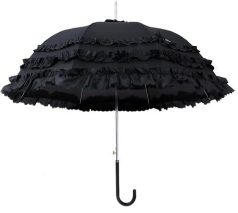 Gothic Lace Umbrellas Black Wedding Sun Umbrellas Lolitas Umbrellas