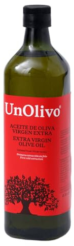 UnOlivo Aceite de Oliva Virgen Extra 1 Litro PET | Variedad Picual | Brillante y limpio | Persistencia media