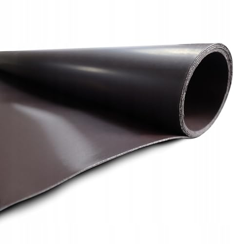 PD Media Magnetfolie - 61 x 100 cm - Tafelfolie Magnet Schneidbar Personalisierbar - 0,8 mm Schwarz