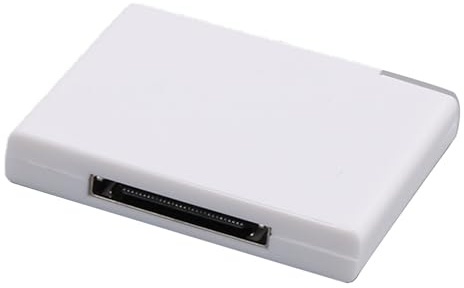 LICAEVEY Adaptador Receptor Bluetooth de 30 Pines, Adaptador de Música Inalámbrico Bluetooth 5.0 con Velocidad de Transmisión de 4 Mbps para Base de Teléfono SoundDock iOS y Otras