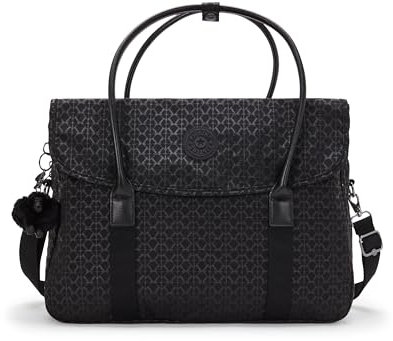 Kipling SUPERWORKER Messenger Bag, Signature Emb (Schwarz)