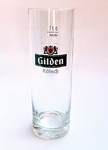 Gilden Kölsch Vasos de 0,2 l, vasos de cerveza, vasos para cola, bar, gastro, 1 unidad