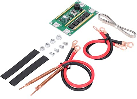 Schweißgerät Platine Batterie Punktschweißgerät, Batterie Punktschweißgerät Set DIY Schweißen Platine PCB DIY Punktschweißgerät Set Batteriespeicher Lötplatine (Kompletter