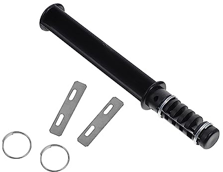 STOBOK 1set Strumenti Per Taglio Strisce Cuoio Cutter Rotante Per Artigianato Pelle Facile Da Usare Compatto e Leggero Include Lame Per Sostituzione Veloce