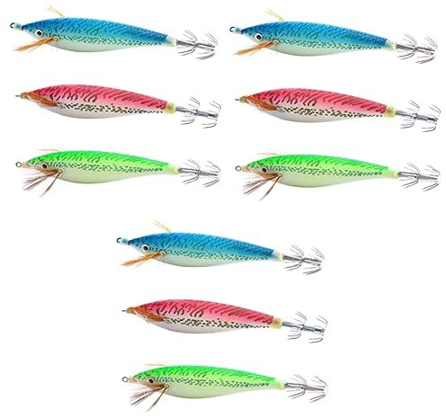 iplusmile 9stücke Bionische Angelköder Für Verschiedene Fischarten Leichte Und Langlebige Angelzubehör Für Outdoor-Angler Farben