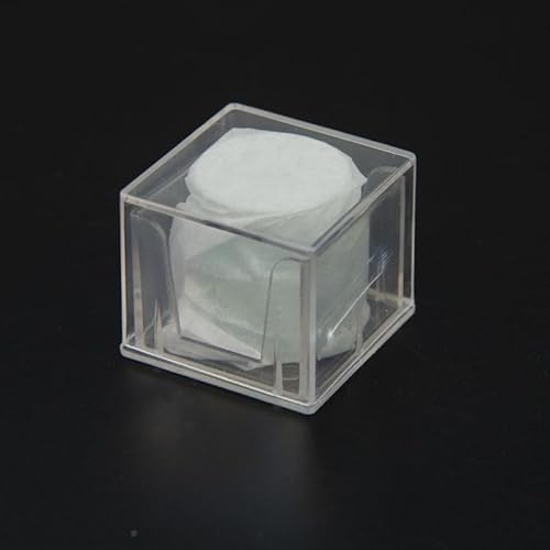 100 Stück/Box, 16 mm Durchmesser, rund, for Mikroskop, Glas, Objektträger, Deckgläser, Mikroskop-Zubehör