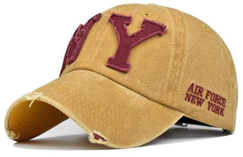 NY-Stickerei, Herren-Baseballkappe, klassische Outdoor-Kappe, Unisex-Baseballkappe, Väter-Truck-Fahrermütze