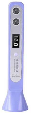 predolo Estadiómetro Digital para Medir La Altura con Pantalla LED. Medición Del Crecimiento Y La Altura, Violeta