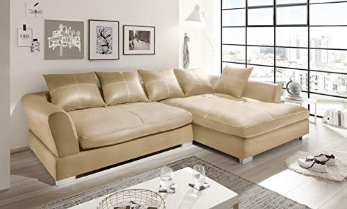 Reboz Big Sofa Ecksofa Kunstleder Ausrichtungen