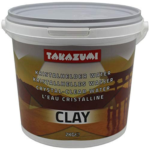Takazumi Clay MINERALI E BATTERI per LAGHETTO Stagno Acqua CRISTALLINA 2 kg