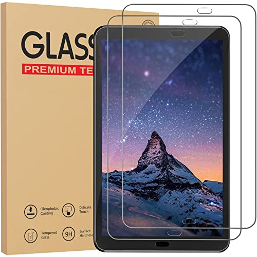 Gerutek [Lot de 2] Verre Trempé pour Samsung Galaxy pour Tab A 10,1 2016 (SM-T580/T585/T581), 9H Dureté, Anti Rayures, sans Bulles, Haute Définition, 2.5D Film Protection Écran pour Samsung Tab A6