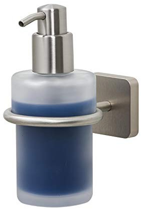 Tiger Onu Seifenspender, Edelstahl gebürstet, 7,7 x 15 x 11 cm