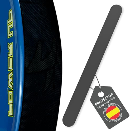 Ph Pro Heat Lot Protection Raquette Padel Noir Rugueux - Padel Accessoire pour Raquette de Padel Multi-granulés - Protections pour Raquette de Padel en Silicone Noir