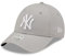 New Era MLB Baseball Cap NY Yankees Fanartikel 9Forty Strapback Frau Damen Kappe grau - One-Size