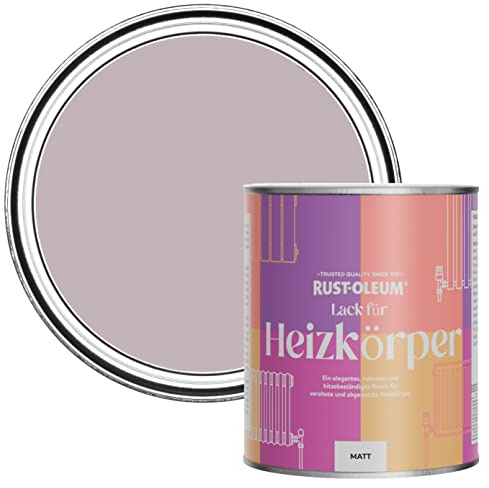 Rust-Oleum Purple Radiator Paint in Matt Finish - Lilac Wine 750ml