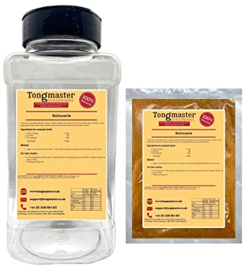 B.B.Q Rotisserie Spice Rub - FREE SHAKER JAR - 600G