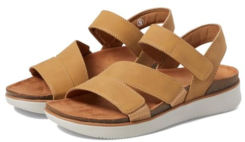 Skechers Sandalias Planas Mujer Lifted Comfort Taupe