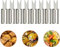 Soporte Para Mazorcas De Maíz 8 Piezas Pinchos Para Mazorcas De Maíz Pinchos De Acero Inoxidable Para Barbacoa Mazorca De Maiz Tenedor Corn On The Cob Holder Para Camping, Picnic, Buffet Parilla