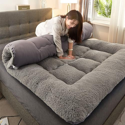 ALSUP Japanische Faltbare Futon-Matratze, Weiche Tatami Steppmatte Schlafmatte Camping, Schlafmatratze Für Boden Roll Up Bett Matte Faltbar Minimalistische,001,90 * 200cm