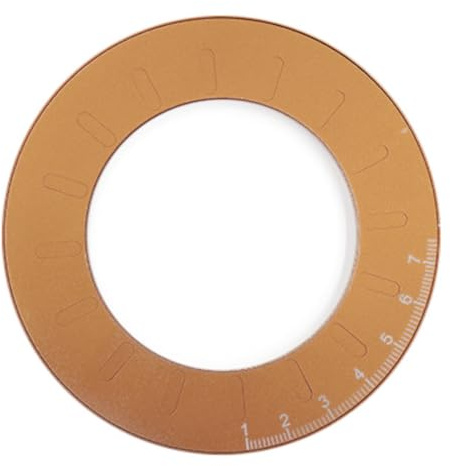 Compas rond en acier inoxydable - Outil de dessin - Taille réglable - Règle de traçage