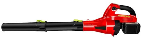 Soffiatore a Batteria, Soffiatore Foglie Portatile, Soffiatore Elettrico, con Batteria e Caricatore, per Cortile, Giardino, Spazzatrici