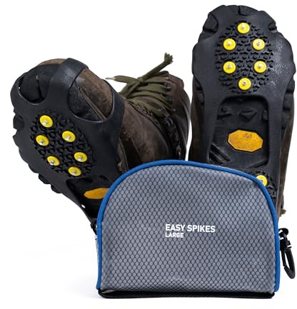 ALPIN LOACKER Grödel für Schneeschuhe I Leichte Steigeisen für Bergschuhe I Schhukrallen und Antirutsch Spikes I Eiskrallen & Schuhspikes, Spikes XL