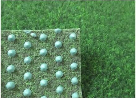 Internethandel Pfordt Kunstrasen 300x200 cm Grün, Rasenteppich mit Noppen, Outdoor Teppich wetterfest und pflegeleicht für Balkon, Terrasse und Garten