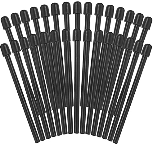 OSOLADY 30pcs Digital Tablet Pen Refill Wear-resistant Standard Nibs Compatible for Pen Replacement Tip for Graphics Tablet Use