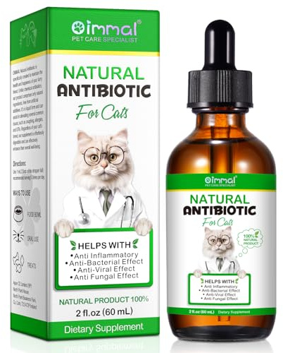Natürliche Antibiotika für Katzen, Katzen antibiotika bei Infektionen, Unterstützt das Immunsystem und die Knochengesundheit, Allergie Relief, Gesundheitsbedarf Harnwegsinfektionen bei