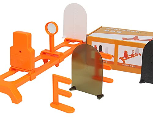 Kit d'expérimentation optique, objectif, caméra perforée, kit d'expérimentation de lumière, aide à l'enseignement de la physique de base pour les élèves du primaire, optique physique, boîte