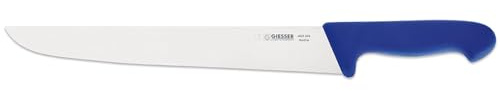 Johannes Giesser Messerfabrik Schlachtmesser mit schmaler Form Messer, Grau, 30 cm