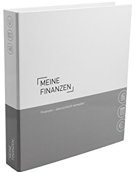 Ringbuch A4 für Finanzunterlagen - Themenringbuch mit Register & Trennblättern - Optimale Strukturierung und Ablage aller Unterlagen im Bereich Finanzen - Ordner schmal A4 für persönliche Finanzen
