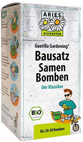 Aries Bio Bausatz Samenbomben, 20-30 Stück