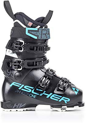 fischer Ranger One 95 Vacuum Walk Alpine Freeride All Mountain Multi Performance Botas de esquí, Mujeres, Negro, 26,5