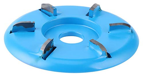 Disco da intaglio turbo per legno, sei denti Disco da intaglio per legno Utensile per incisione del legno Fresa per incisione Fresa per smerigliatrice angolare Attacco per levigatura Lucidatura