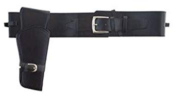 NEU Pistolenholster mit verstellbarem Gürtel, schwarz