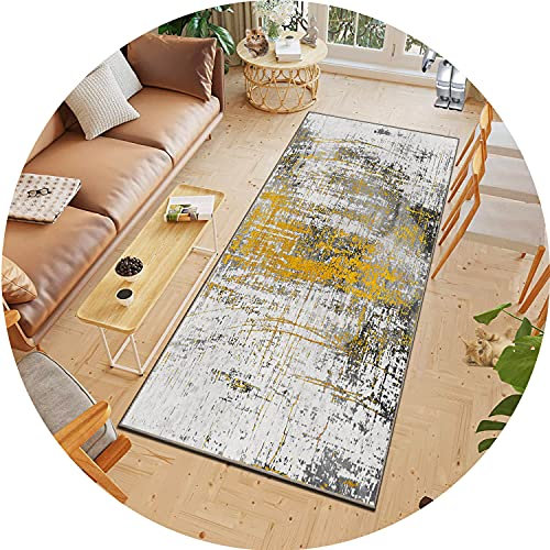 ACUY Teppichläufer Meterware 110x140cm, Teppiche Flur, Rutschfestes Weiches Superabsorbierendes, für Küche Schlafzimmer Wohnzimmer