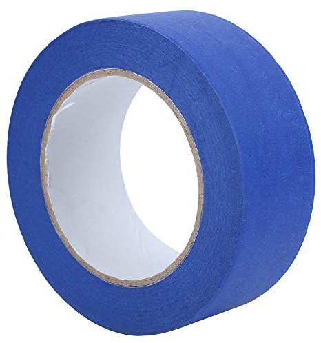 Cinta De Carrocero Enmascaramiento Cinta ,45Mmx50M ,Adhesivo Azul Pintores Cinta ,Para Cuadro Y DecoracióN ,Bricolaje Pintura Papel Accesorios