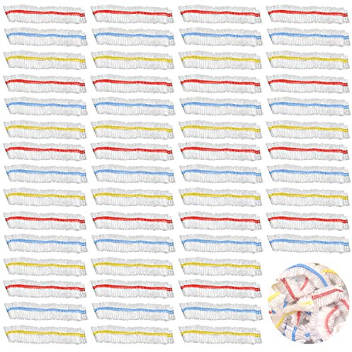 100 Stück Frischhaltebeutel Kunststoff Frischhaltehauben Elastische Versiegelungsbeutel Wiederverwendbare Dichtungsbeutel Lebensmittel Abdeckung für Die Aufbewahrung von Lebensmitteln