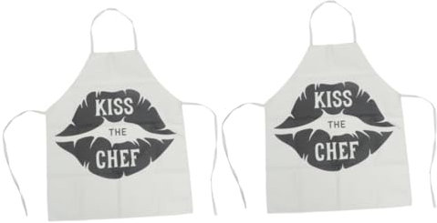 TOPBATHY 2St Arbeitsschürze kreative schürze Schürzen für Erwachsene Schürze für Erwachsene Grillschürze küchenschürze kitchen apron männer women mane Stoffschürzen Kochschürze Erwachsener